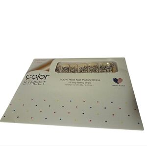 RARE Color Street Raise Your Voice - Retired HTF Glitter Overlay